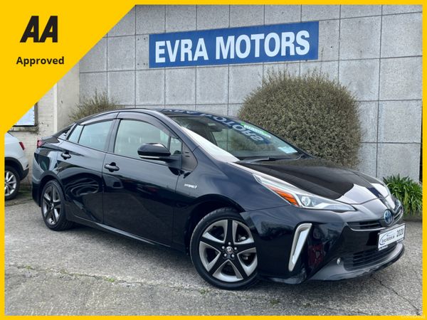 Toyota Prius Saloon, Petrol Hybrid, 2020, Black
