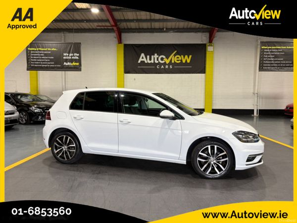 Volkswagen Golf Hatchback, Petrol, 2018, White