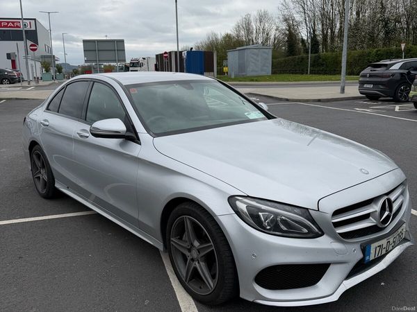 Mercedes-Benz C-Class Saloon, Diesel, 2017, Silver