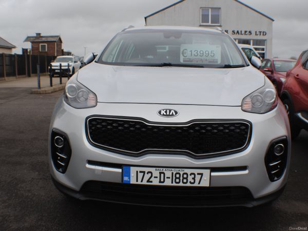 Kia Sportage SUV, Diesel, 2017, Grey