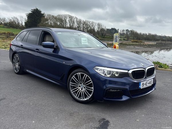 BMW 5-Series Estate, Diesel, 2019, Blue