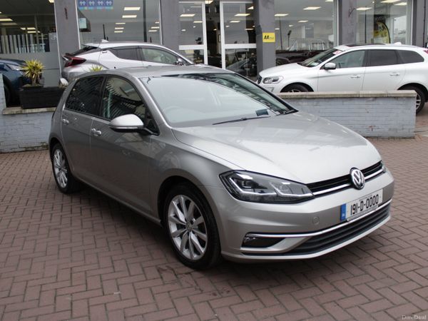Volkswagen Golf Hatchback, Petrol, 2019, Silver