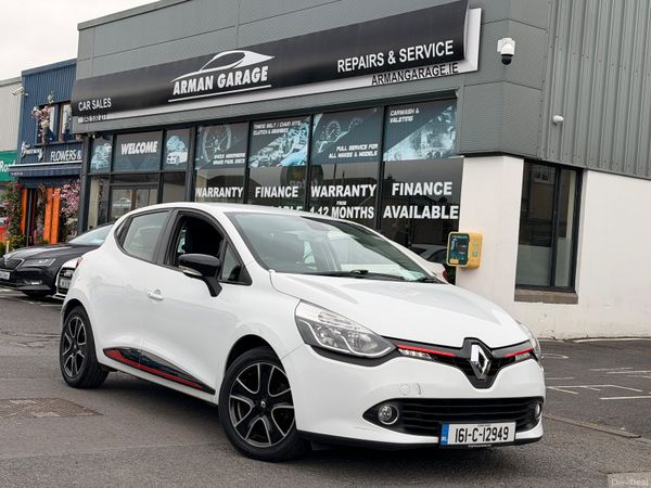 Renault Clio Hatchback, Petrol, 2016, White