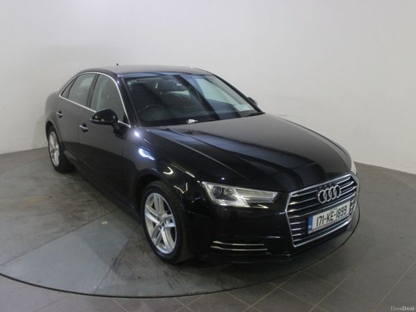 Audi A4 Saloon, Diesel, 2017, Black