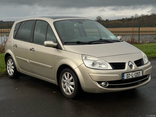 Renault Scenic MPV, Petrol, 2007, Yellow