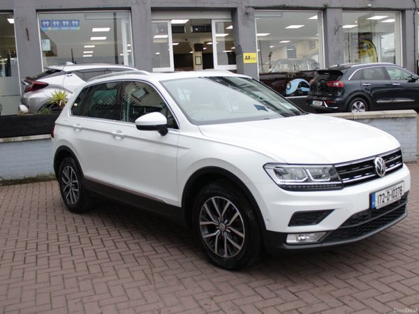 Volkswagen Tiguan SUV, Diesel, 2017, White