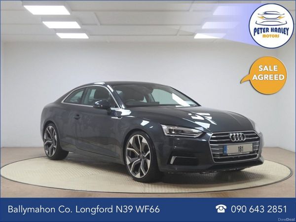 Audi A5 Coupe, Diesel, 2018, Grey