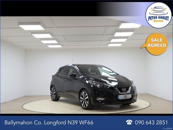 Nissan Micra Hatchback, Petrol, 2021, Black