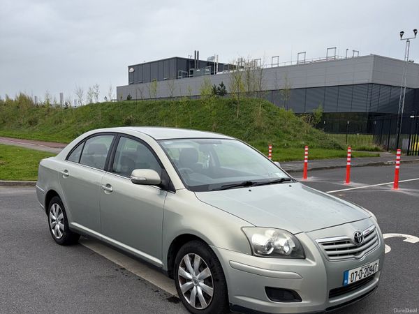 Toyota Avensis Saloon, Petrol, 2007, Green