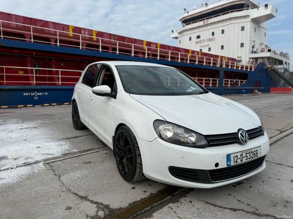 Volkswagen Golf Hatchback, Diesel, 2012, White