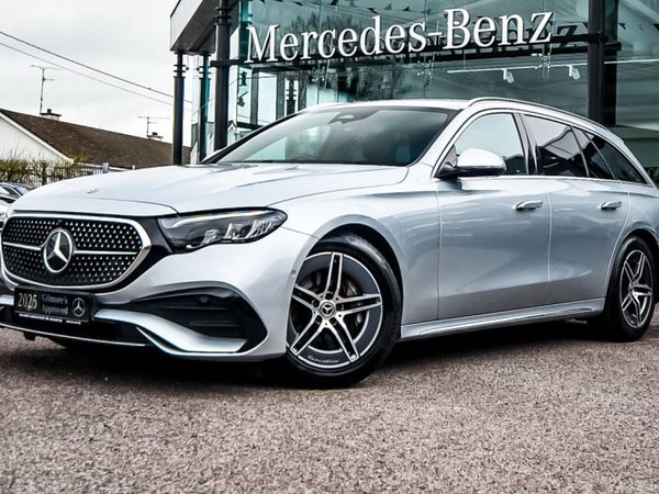 Mercedes-Benz E-Class Estate, Diesel Hybrid, 2025, Silver