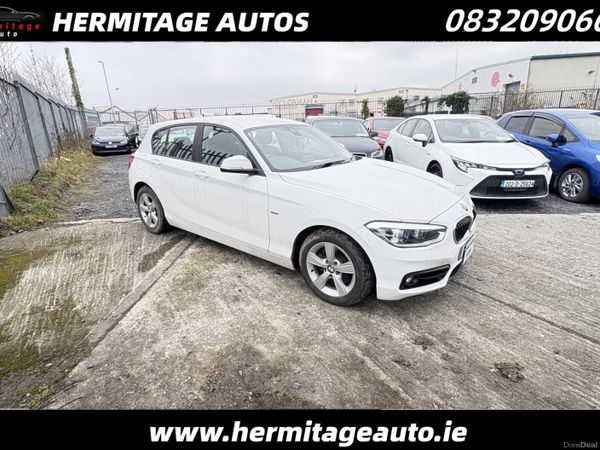 BMW 1-Series Hatchback, Petrol, 2017, White