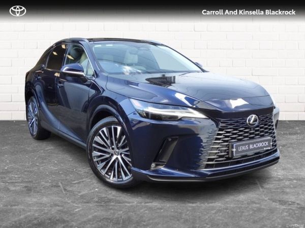 Lexus RX450H+ SUV, Petrol Plug-in Hybrid, 2023, Blue