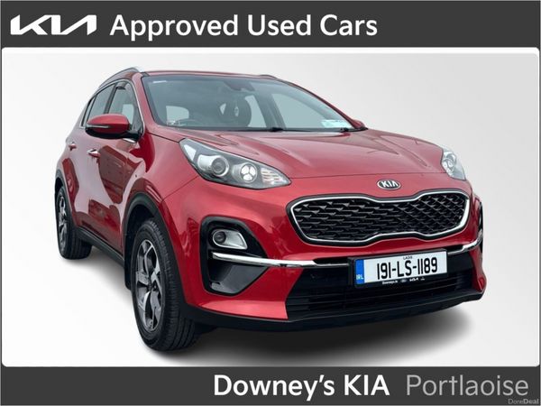 Kia Sportage SUV, Diesel, 2019, Red