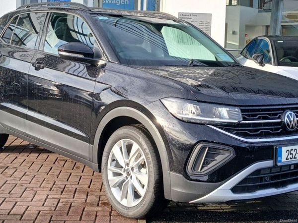 Volkswagen T-Cross Estate, Petrol, 2025, Black