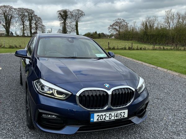 BMW 1-Series Hatchback, Diesel, 2020, Blue