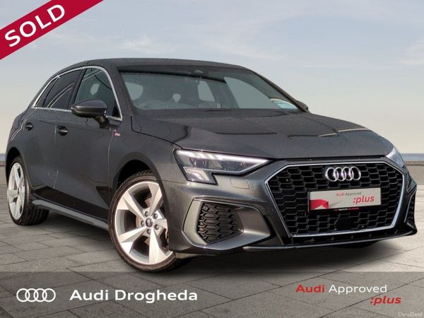 Audi A3 Hatchback, Petrol Plug-in Hybrid, 2024, Grey