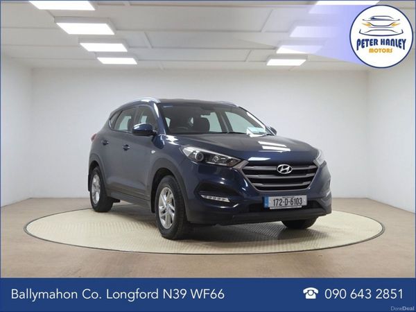 Hyundai Tucson SUV, Diesel, 2017, Blue