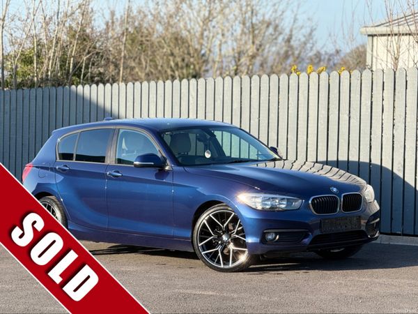 BMW 1-Series Hatchback, Diesel, 2019, Blue