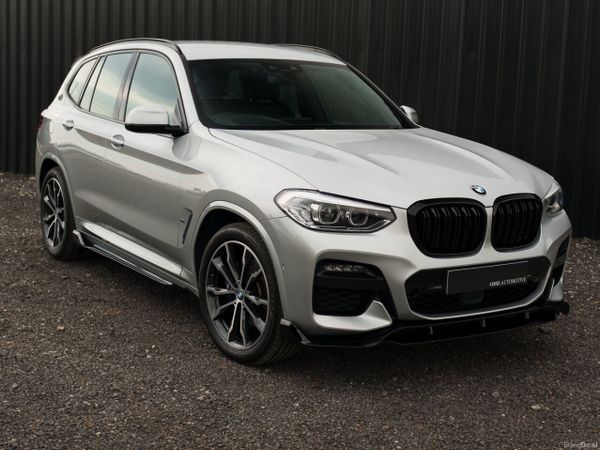 BMW X3 SUV, Petrol Hybrid, 2020, Silver