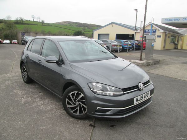 Volkswagen Golf Hatchback, Diesel, 2019, Grey