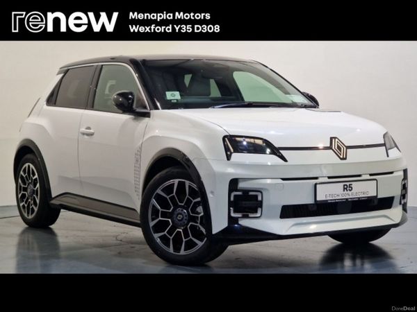 Renault 5 E-Tech Hatchback, Electric, 2026, White