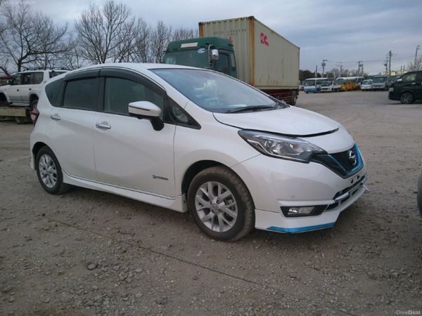 Nissan Note Hatchback, Petrol Hybrid, 2018, White