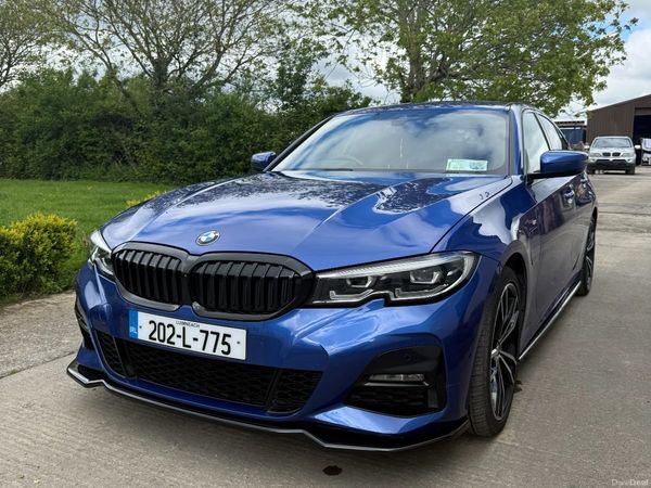 BMW 3-Series Saloon, Petrol Plug-in Hybrid, 2020, Blue