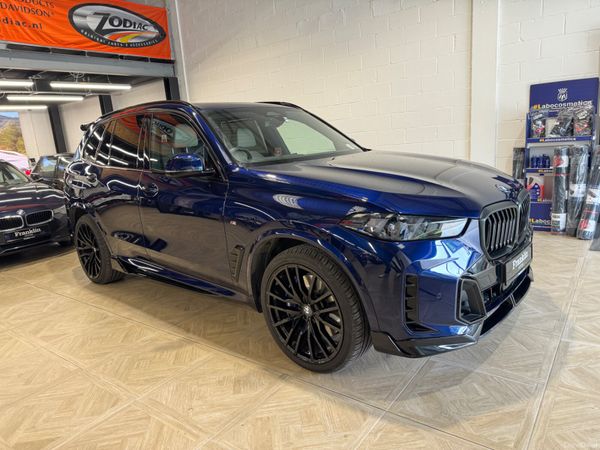 BMW X5 SUV, Petrol Plug-in Hybrid, 2024, Blue