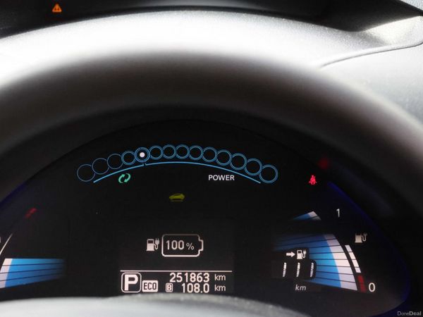 Nissan Leaf Hatchback, Electric, 2016, Black