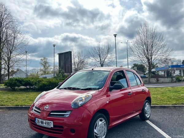 Nissan Micra Hatchback, Petrol, 2006, Red