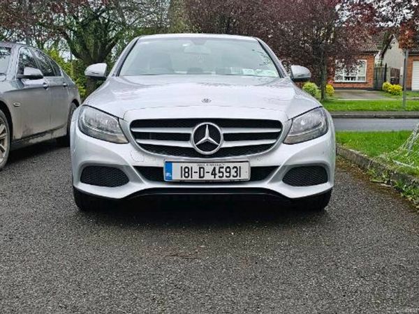 Mercedes-Benz C-Class Saloon, Diesel, 2018, Silver
