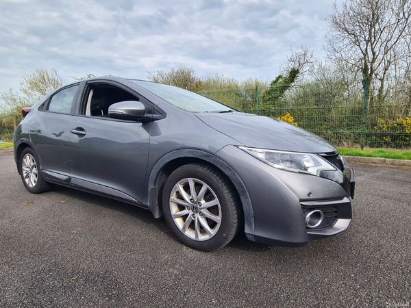 Honda Civic Hatchback, Diesel, 2016, Grey