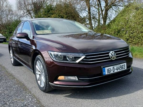 Volkswagen Passat Saloon, Diesel, 2016, Red