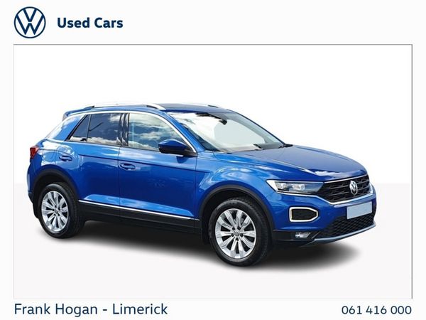 Volkswagen T-Roc SUV, Petrol, 2019, Blue