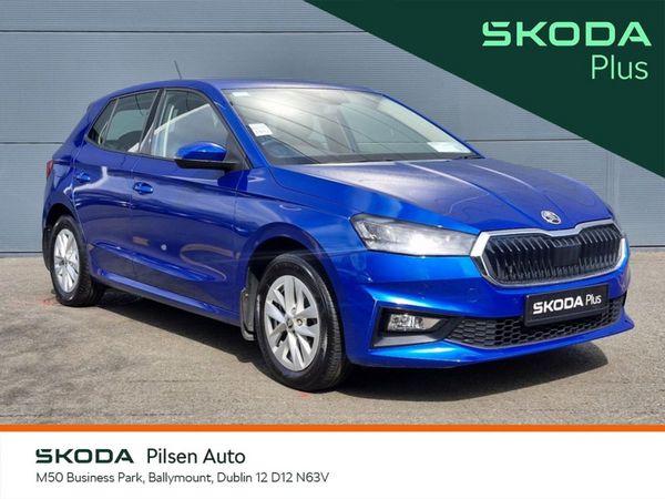 Skoda Fabia Hatchback, Petrol, 2024, Blue