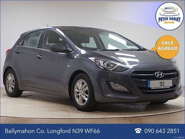 Hyundai i30 Hatchback, Diesel, 2015, Grey