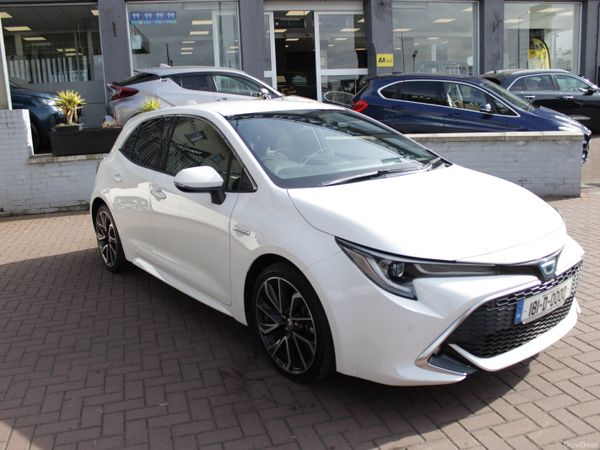 Toyota Corolla Hatchback, Petrol Hybrid, 2018, White