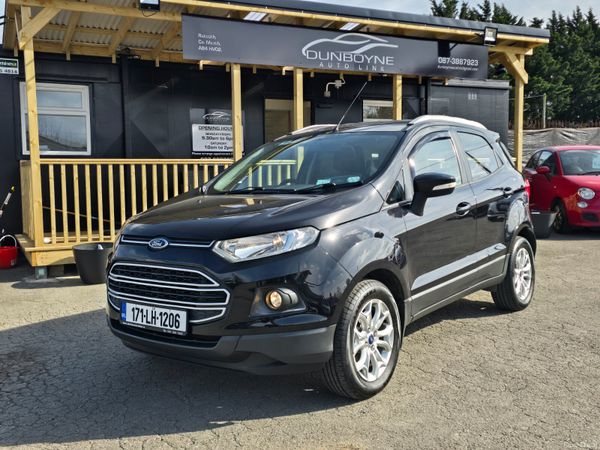 Ford EcoSport SUV, Diesel, 2017, Black