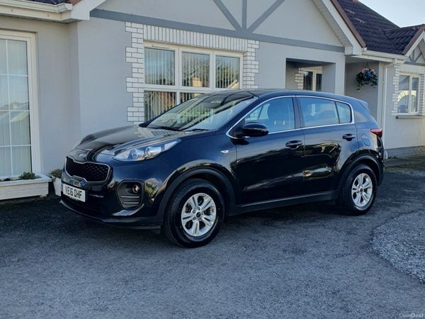 Kia Sportage SUV, Diesel, 2016, Black