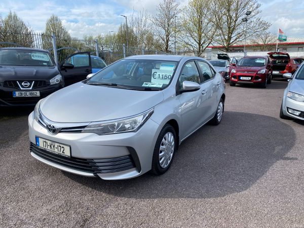 Toyota Corolla Saloon, Petrol, 2017, Grey