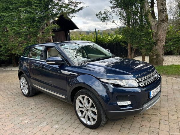 Land Rover Range Rover Evoque SUV, Diesel, 2013, Blue