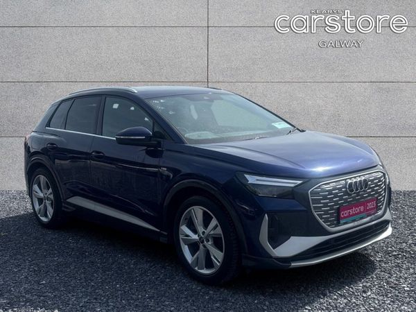Audi Q4 e-tron SUV, Electric, 2023, Blue