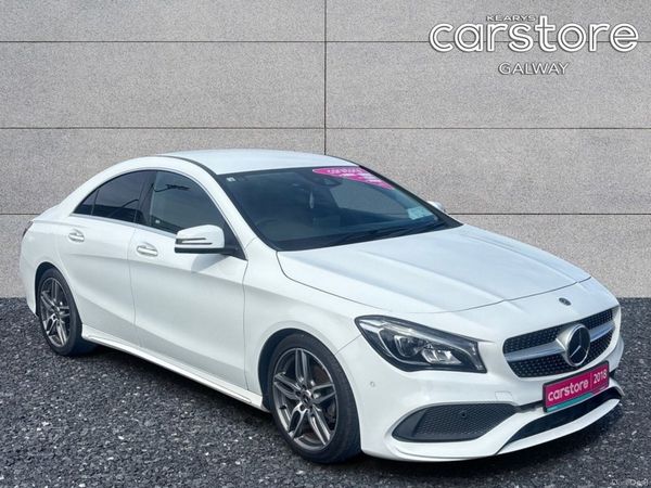 Mercedes-Benz CLA Saloon, Petrol, 2018, White