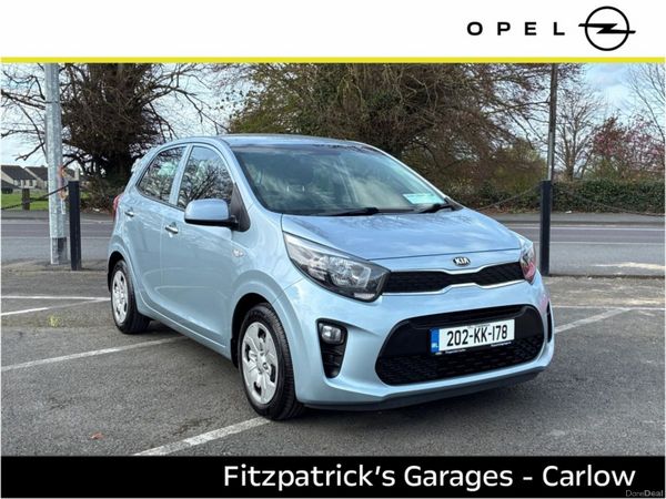 Kia Picanto Hatchback, Petrol, 2020, Blue