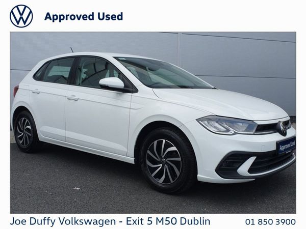 Volkswagen Polo Hatchback, Petrol, 2023, White
