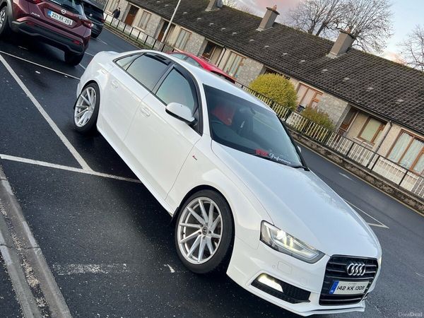 Audi A4 Saloon, Diesel, 2014, White