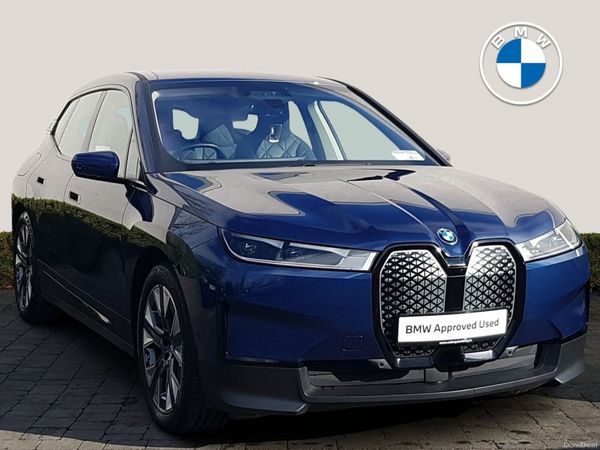 BMW iX SUV, Electric, 2023, Blue