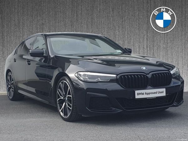 BMW 5-Series Saloon, Diesel, 2022, Black