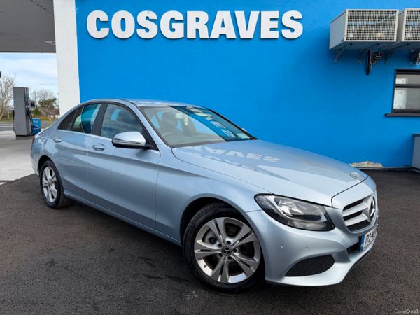 Mercedes-Benz C-Class Saloon, Diesel, 2017, Silver